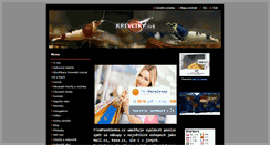 Desktop Screenshot of krevetky.net
